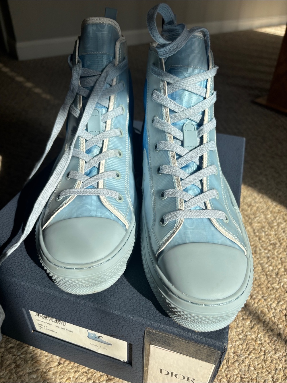 Dior B23 High Top Daniel Arsham sneakers. - Picture 6 of 10